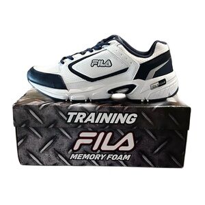 Fila White and Black Men's Sneakers